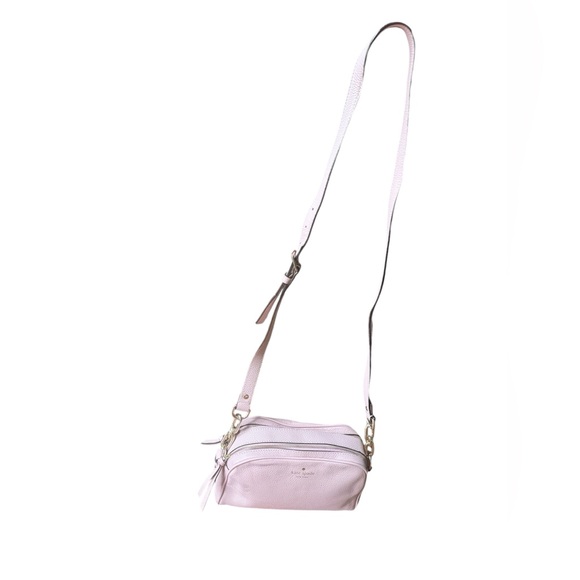 Kate Spade Pebble Leather Crossbody Bag in Tutu Pink - Picture 7 of 12
